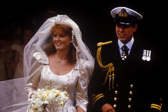 Prince Andrew and Sarah Ferguson's married in 1986 Prince Andrew and Sarah Ferguson's married in 1986