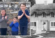 Prince George, Princess Charlotte and Louis enjoy cute playhouse while visiting Queen | Royal | News (Reports)