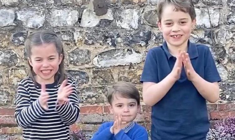 Prince George, Princess Charlotte and Prince Louis give cute gift to Queen for anniversary ...