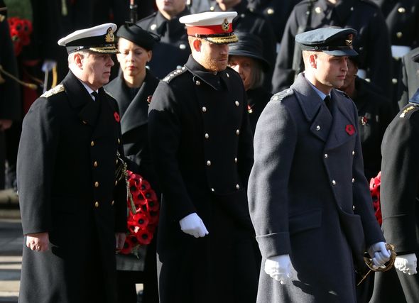 Prince Harry Remembrance Sunday Cenotaph