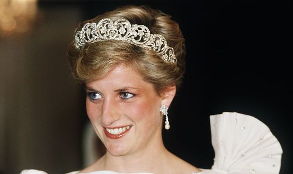 Princess Diana smiling