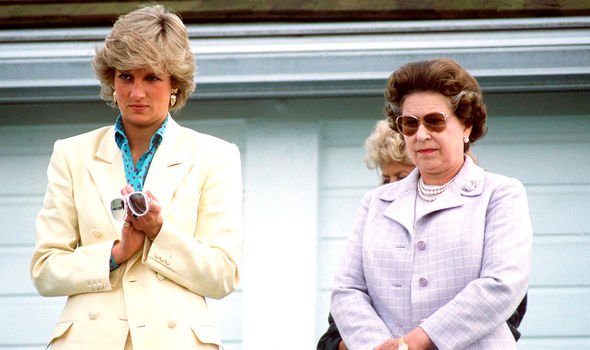 Princess diana queen elizabeth ii