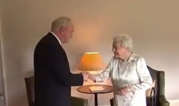 Queen news: Mr McGuinness and Her Majesty Queen news: Mr McGuinness and Her Majesty