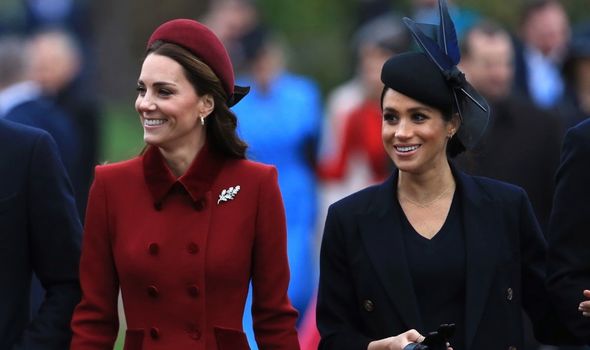 Royal Family: Kate Middleton and Meghan Markle on Christmas Day, 2018 Royal Family: Kate Middleton and Meghan Markle on Christmas Day, 2018