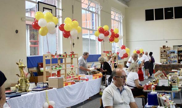 Rupert Bear stalls and memorabilia Rupert Bear stalls and memorabilia