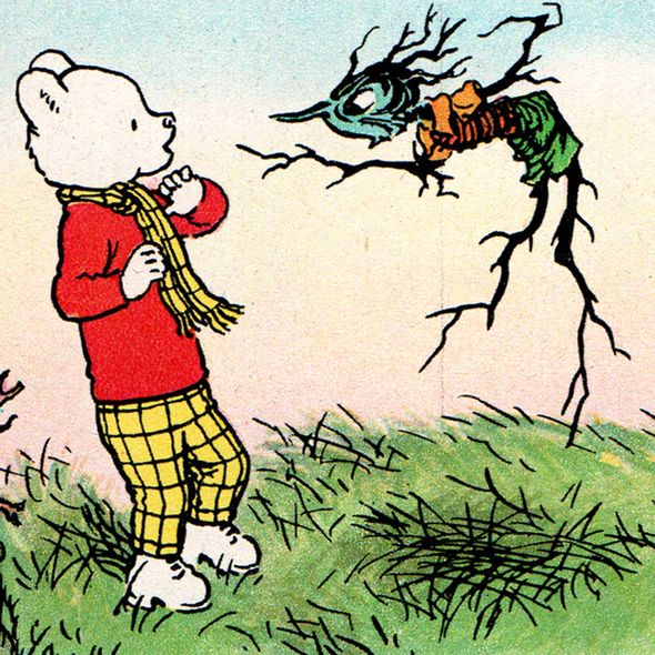 Rupert Bear and Raggety