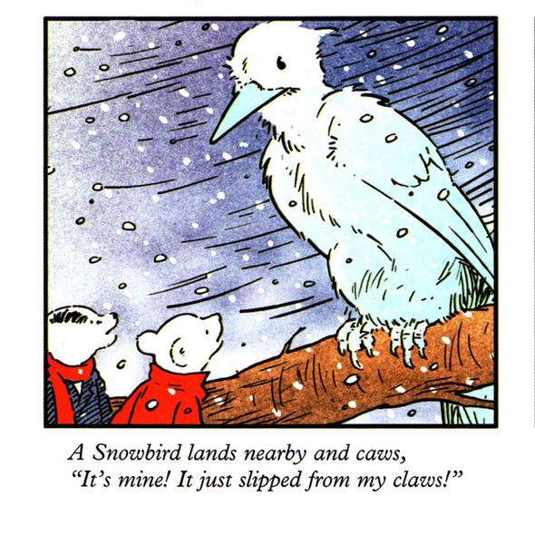 Rupert and the Snowbird frame Rupert and the Snowbird frame