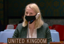 Sonia Farrey, UK Political Coordinator at the UN