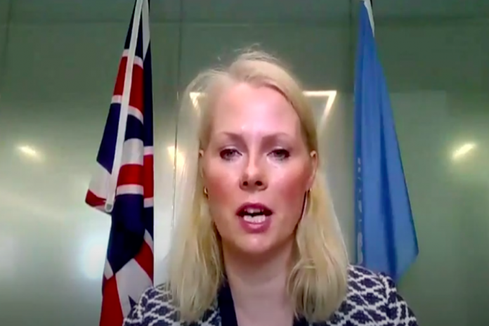 Sonia Farrey, UK Political Coordinator the UN
