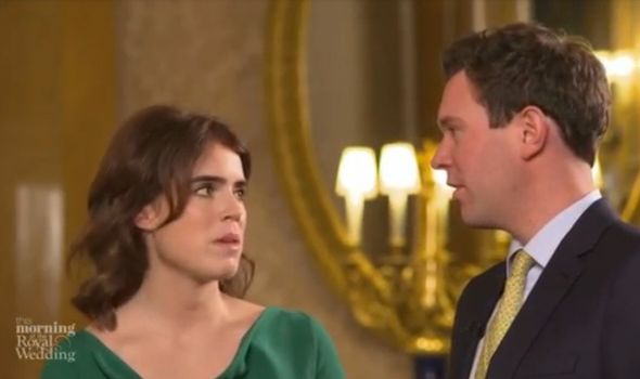 This Morning: Eugenie and Jack on the show This Morning: Eugenie and Jack on the show