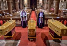Triple Covid funeral of mum and sons who died over five days | UK | News (Reports)