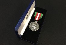 Youngest ever officer rewarded for heroism at sea