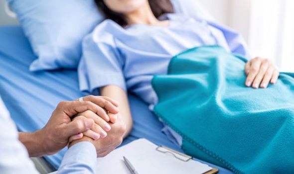 Patient in hospital
