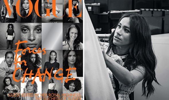meghan markle vogue meghan markle vogue