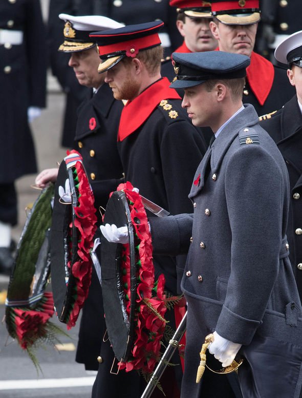 prince harry news duke of sussex remembrance sunday service poppy queen news