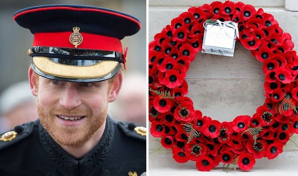 prince harry wreath