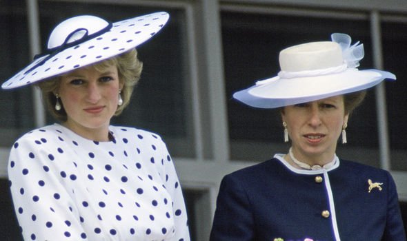 princess diana princess anne