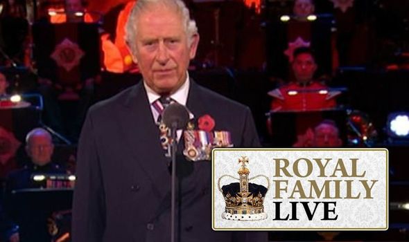 royal news live queen prince charles william kate middleton remembrance sunday