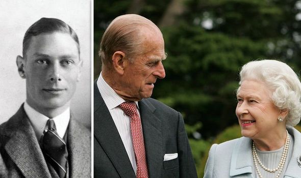King George VI, Prince Philip, Queen Elizabeth II