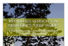 New E-Book on How to Thrive as a Knowledge Worker through “Deep Work” New E-Book on How to Thrive as a Knowledge Worker through “Deep Work”