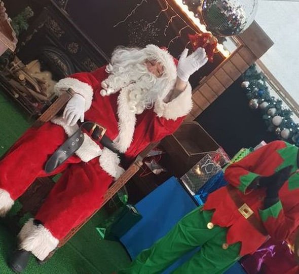 Santa was one of a few highlights at the magical Christmas drive-thru Santa was one of a few highlights at the magical Christmas drive-thru