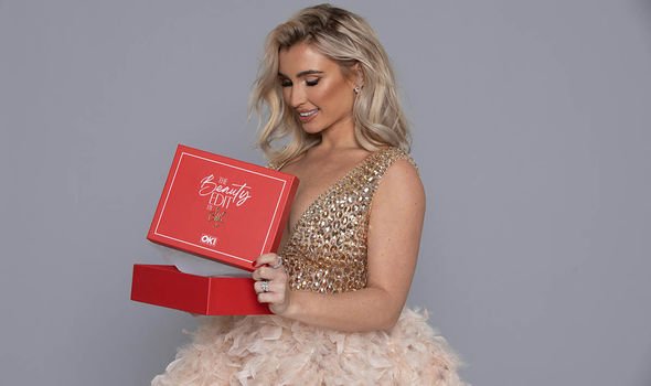 Billie examines her beauty box