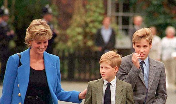 Diana was exceptionally close to her sons, Harry and William Diana was exceptionally close to her sons, Harry and William