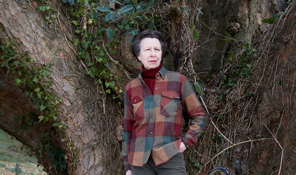 Anne photographed for her 70th birthday this year -- she is often characterised as a tomboy