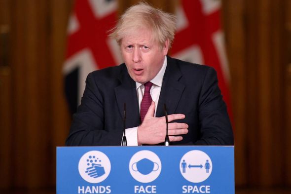 Boris Johnson enforced the new Tier 4 rules on Saturday