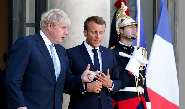 Brexit news: Mr Macron and Mr Johnson haven't always seen eye to eye on Brexit Brexit news: Mr Macron and Mr Johnson haven't always seen eye to eye on Brexit