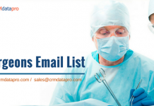 CRMdatapro Unveils the Surgeon Email List To Bridge the Gap Between Healthcare Marketers and Businesses