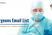 CRMdatapro Unveils the Surgeon Email List To Bridge the Gap Between Healthcare Marketers and Businesses CRMdatapro Unveils the Surgeon Email List To Bridge the Gap Between Healthcare Marketers and Businesses