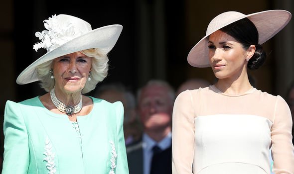 Camilla and Meghan Markle