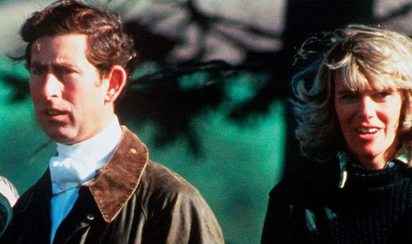 Charles and Camilla during their first extramarital affair in 1979 -- Camilla was married, Charles was not