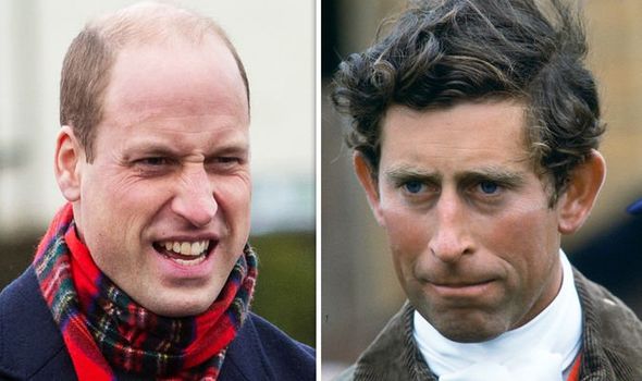 Prince William and Prince Charles