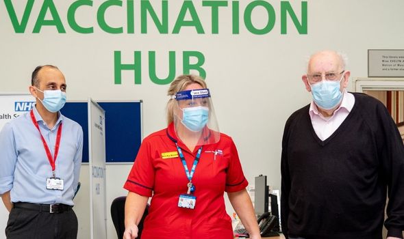 Vaccinations began today Vaccinations began today