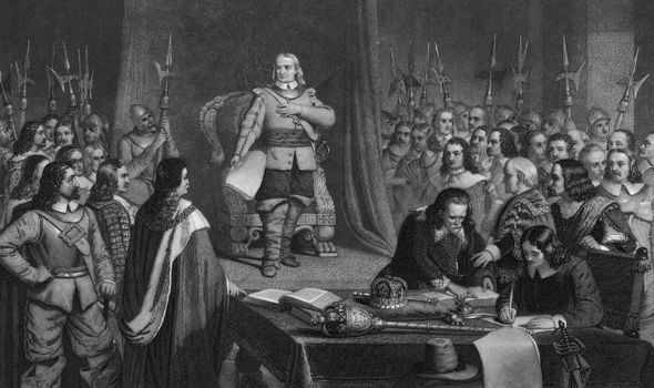 Cromwell took down the monarchy Cromwell took down the monarchy