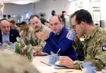 Defence Secretary visits British troops defending NATO’s eastern flank in Estonia