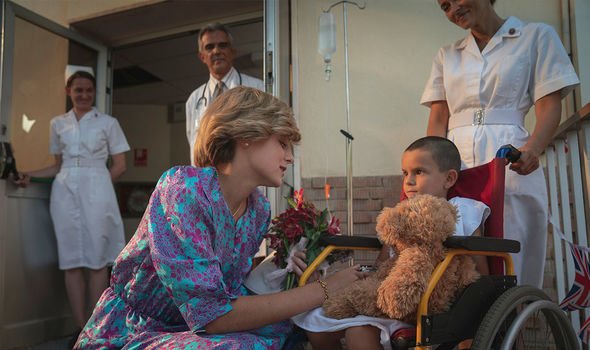 Diana is portrayed in a very positive light throughout The Crown