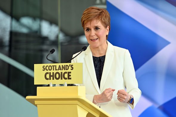 First Minister: Sturgeon has pushed for Scottish independence since becoming party leader in 2014 First Minister: Sturgeon has pushed for Scottish independence since becoming party leader in 2014