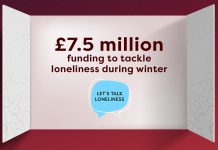 Government announces £7.5 million funding to tackle loneliness during winter