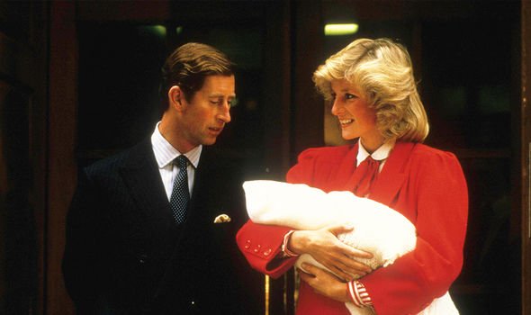 Charles and Diana after Harry's birth in 1984 Charles and Diana after Harry's birth in 1984