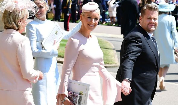 James Corden attended the wedding in 2018 James Corden attended the wedding in 2018