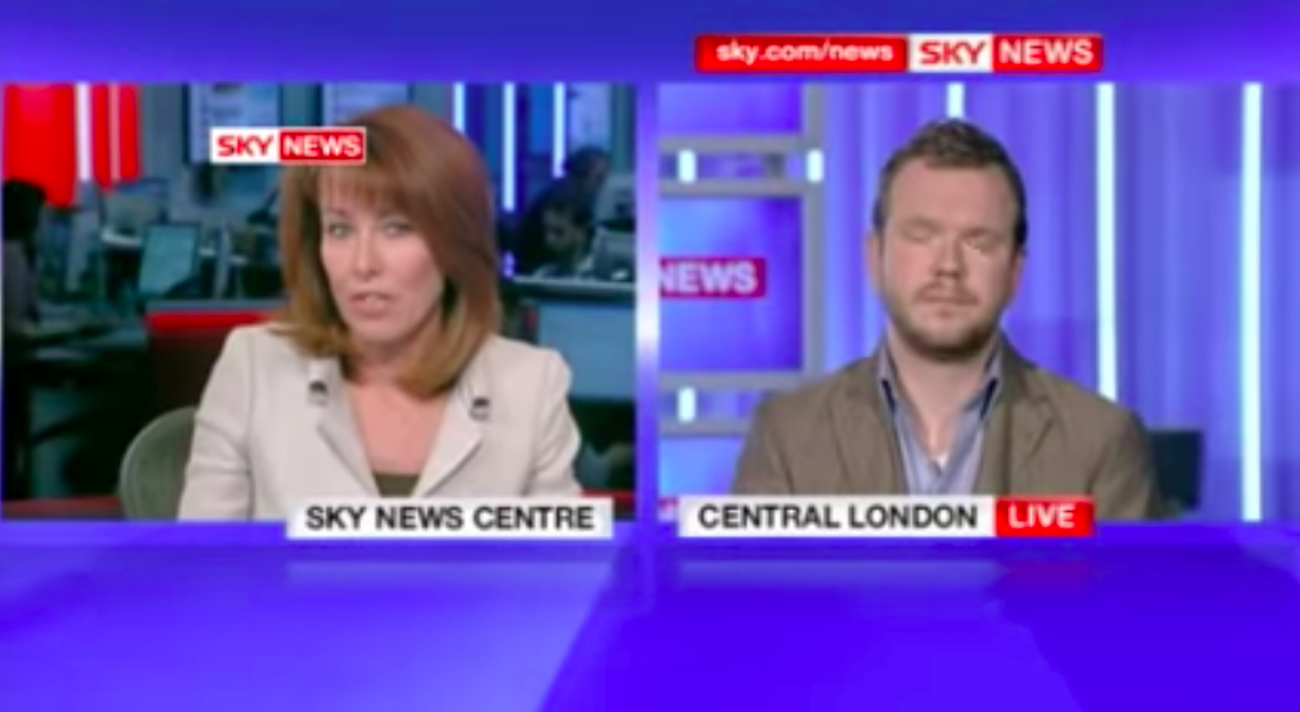 James O'Brien: Burley launched at the LBC radio host following his criticism of John Humphrys