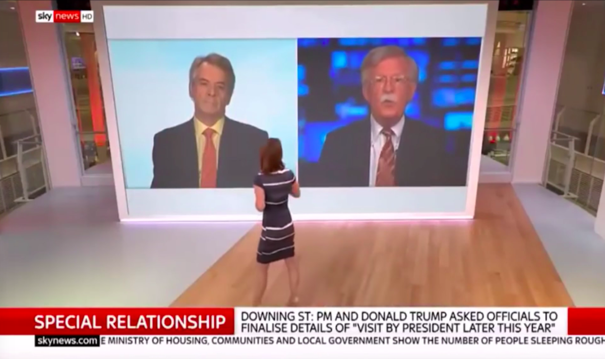 John Bolton: The former US National Security Advisor called Burley a 'munchkin' on air