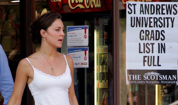 Kate Middleton at the University of St Andrews Kate Middleton at the University of St Andrews