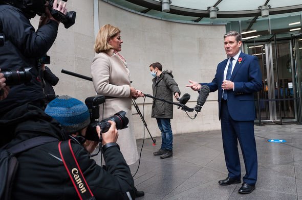 Labour Party: Starmer has promised that Labour would never take the UK back into the EU