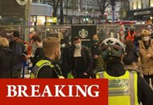 London Victoria station evacuated: Emergency services rush as FIRE breaks out on train | UK | News (Reports)