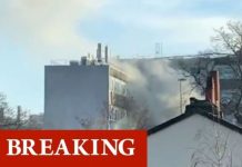 London news: Smoke pours into sky at King’s College Hospital | UK | News (Reports)