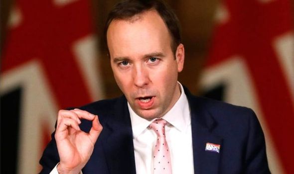 Matt Hancock coronavirus